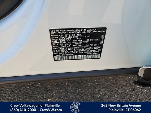 Used 2024 Volkswagen Atlas Cross Sport SE w/ Panoramic Sunroof Package AWD/4WD image 36