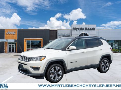 Certified 2021 Jeep Compass Limited w/ Sun and Sound Group AWD/4WD image 1