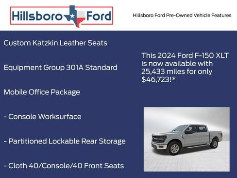 Used 2024 Ford F150 XLT w/ FX4 Off-Road Package AWD/4WD image 3