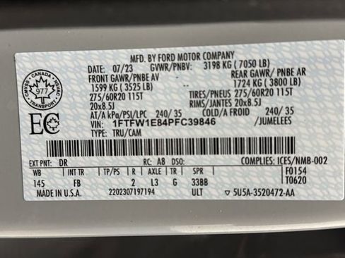 Used 2023 Ford F150 XLT w/ Equipment Group 302A High image 43