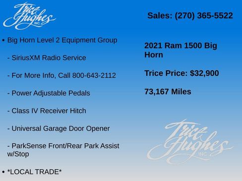Used 2021 RAM 1500 Big Horn AWD/4WD image 26