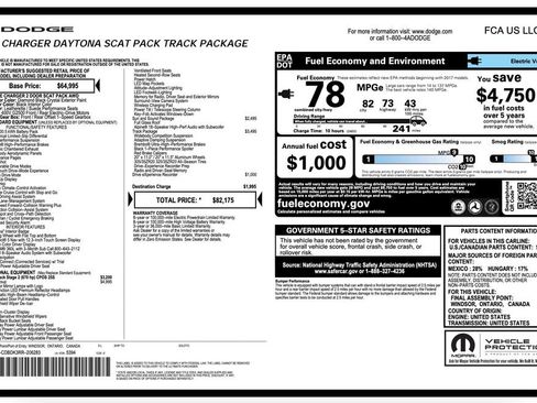 Used 2024 Dodge Charger Daytona Scat Pack w/ Plus Group AWD/4WD image 2