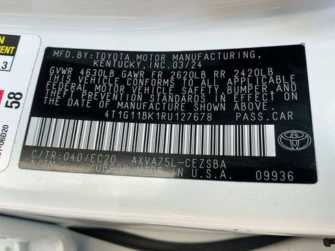 Certified 2024 Toyota Camry SE AWD/4WD image 24
