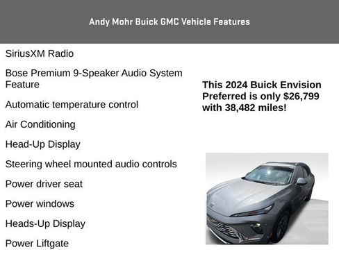 Used 2024 Buick Envision Preferred AWD/4WD image 8