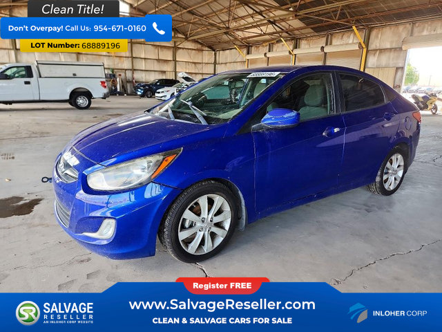 Used 2013 Hyundai Accent GLS w/ Premium Pkg FWD image 1