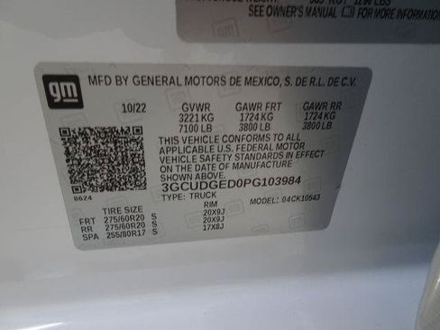 Used 2023 Chevrolet Silverado 1500 LTZ AWD/4WD image 52