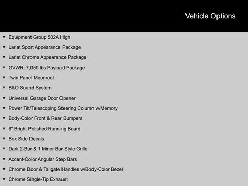 Used 2022 Ford F150 Lariat w/ Equipment Group 502A High image 2