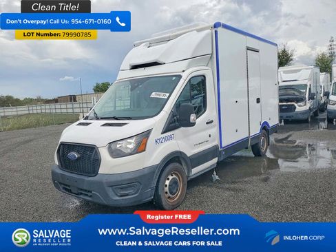 Used 2021 Ford Transit 350 w/ Upfitter Package RWD image 1