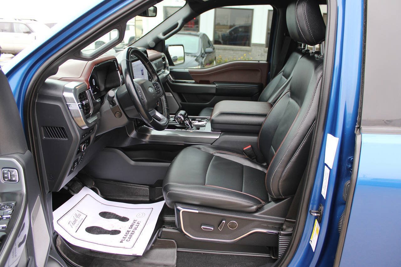 Used 2023 Ford F150 Lariat w/ Equipment Group 502A High AWD/4WD image 12