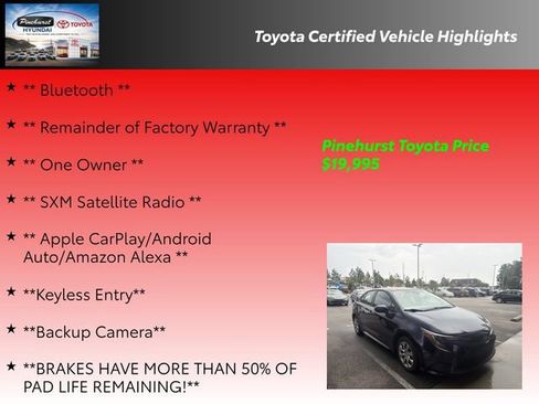 Used 2022 Toyota Corolla LE FWD image 14