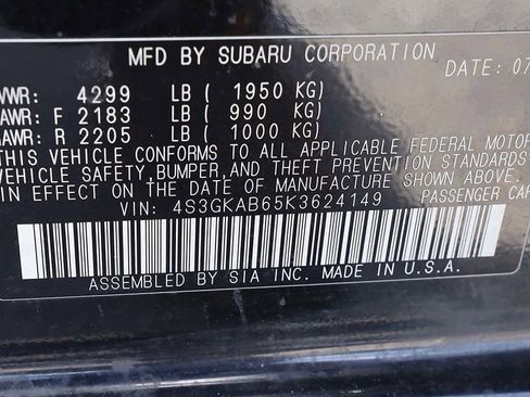 Used 2019 Subaru Impreza 2.0i w/ Eyesight image 32