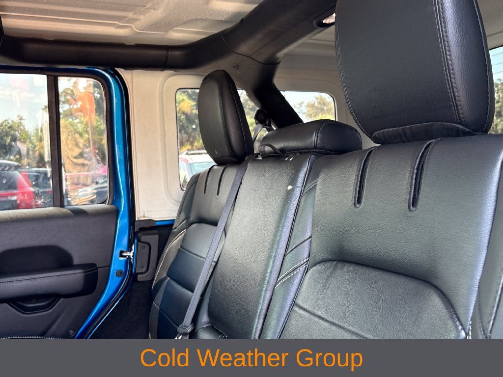 Used 2022 Jeep Wrangler Unlimited Sahara w/ Cold Weather Group AWD/4WD image 19