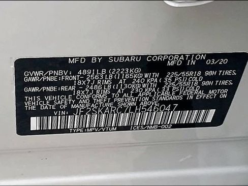 Used 2020 Subaru Forester Sport w/ Popular Package #2 AWD/4WD image 32