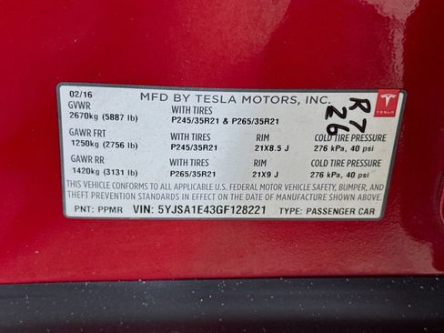 Used 2016 Tesla Model S P90D AWD/4WD image 29