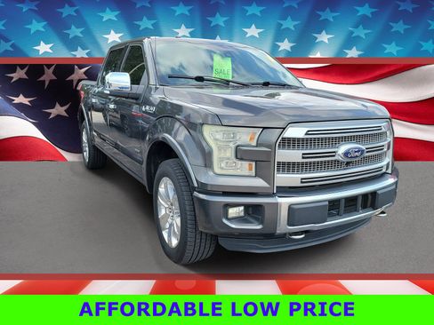 Used 2015 Ford F150 Platinum w/ Equipment Group 701A Luxury AWD/4WD image 1