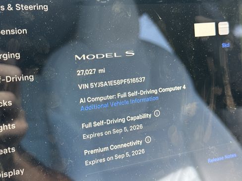 Used 2023 Tesla Model S Standard Range AWD/4WD image 2