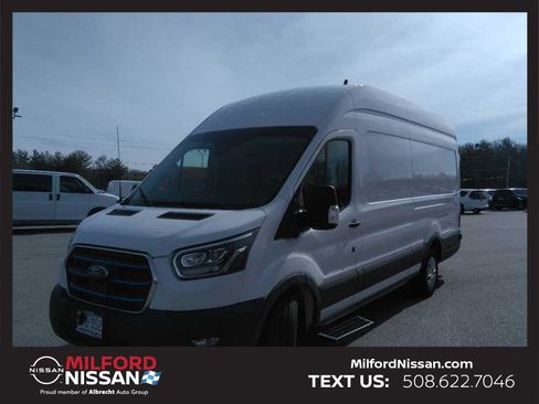 Used 2022 Ford E-Transit 148 High Roof Extended w/ Load Area Protection Package image 1