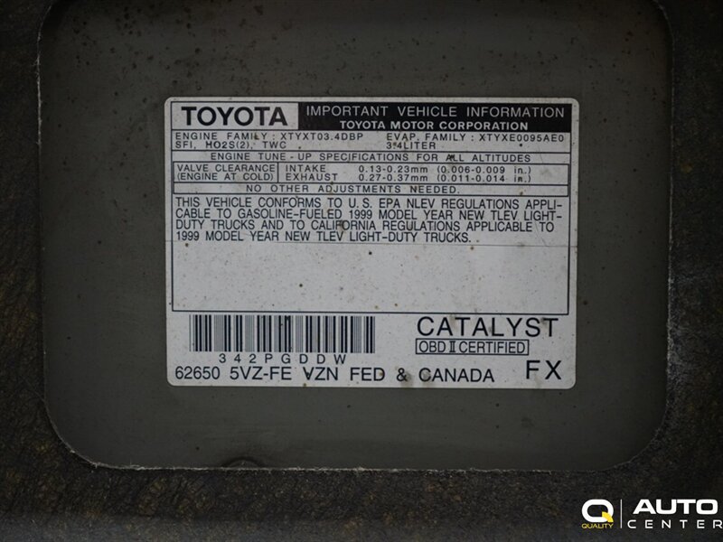 Used 1999 Toyota 4Runner SR5 AWD/4WD image 15