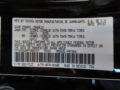 Used 2023 Toyota Tacoma SR5 image 23