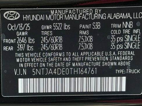 New 2026 Hyundai Santa Cruz SE FWD image 27