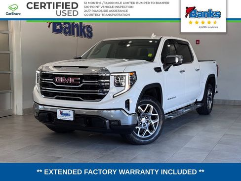 Certified 2022 GMC Sierra 1500 SLT w/ SLT Premium Plus Package AWD/4WD image 1