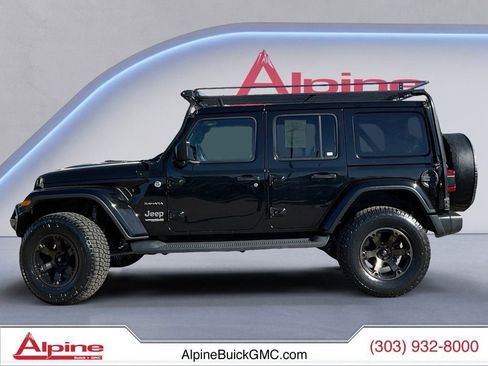 Used 2020 Jeep Wrangler Unlimited Sahara AWD/4WD image 2