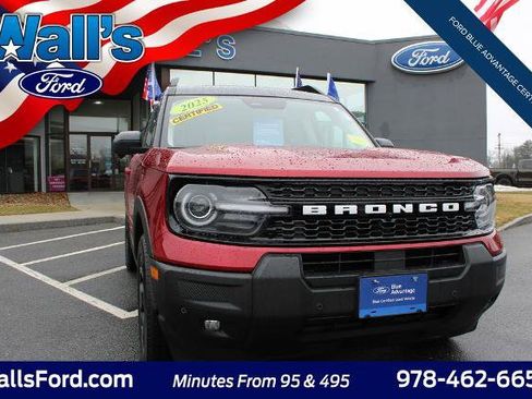 Certified 2025 Ford Bronco Sport Outer Banks w/ Outer Banks Tech Package+ image 2