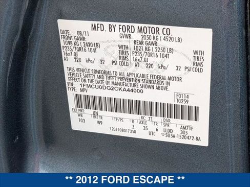 Used 2012 Ford Escape XLT FWD image 23