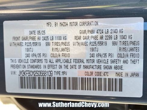 Used 2025 MAZDA CX-5 Carbon Edition AWD/4WD image 47