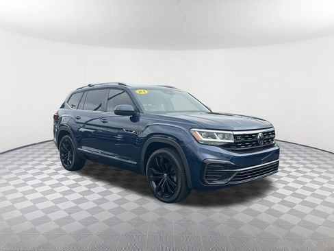 Used 2021 Volkswagen Atlas SEL R-Line FWD image 3