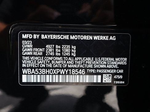 Used 2023 BMW 530i w/ M Sport Package RWD image 65