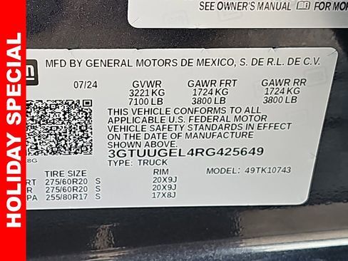 Used 2024 GMC Sierra 1500 Denali w/ Technology Package image 42