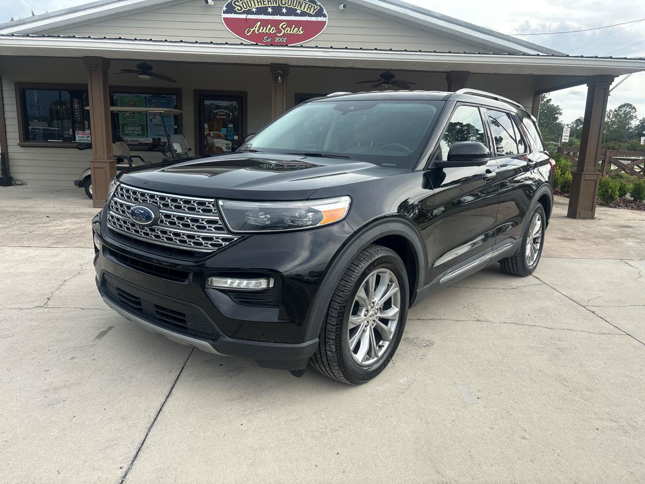 Used 2021 Ford Explorer Limited w/ Equipment Group 301A RWD image 1