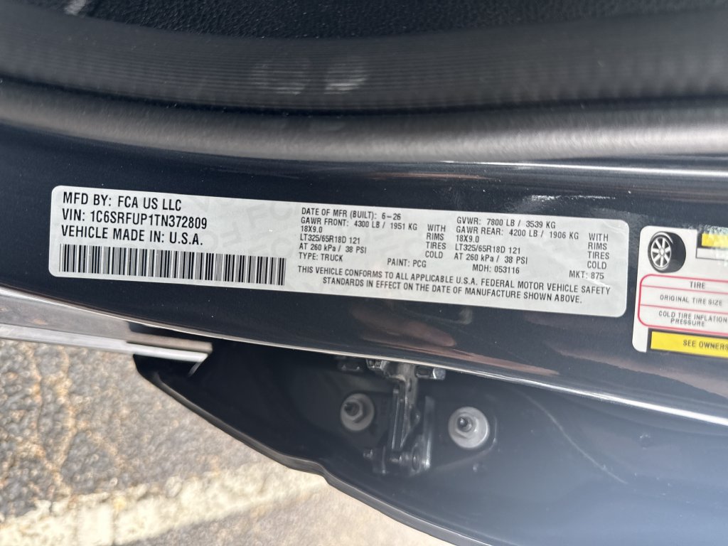 New 2026 RAM 1500 RHO AWD/4WD image 28