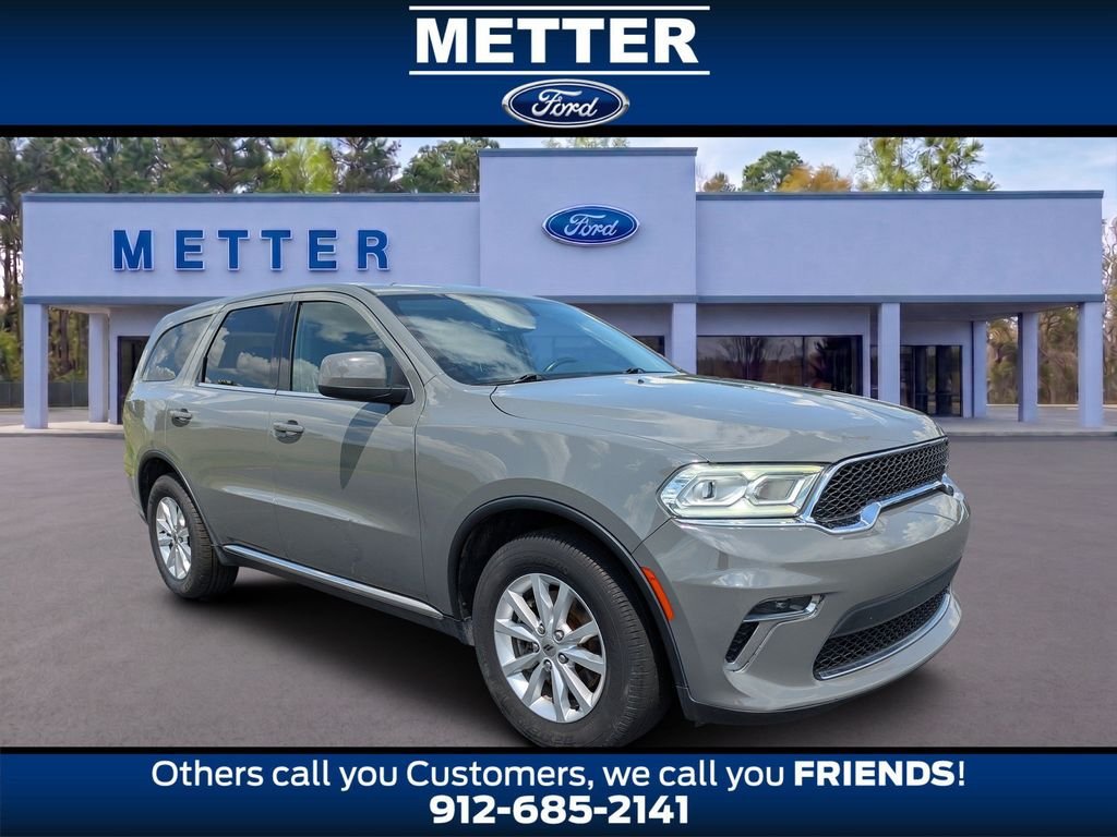 Used 2021 Dodge Durango SXT w/ 3rd Row Seating Group RWD image 1
