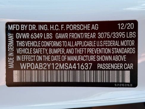 Certified 2021 Porsche Taycan 4S w/ Premium Package AWD/4WD image 40