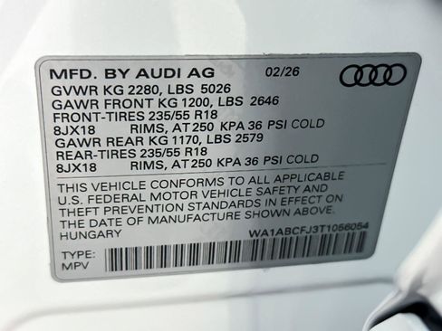 New 2026 Audi Q3 quattro 2.0T AWD/4WD image 27