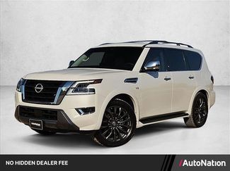 Used 2022 Nissan Armada Platinum w/ Captain's Chairs Package RWD video 1
