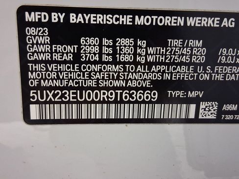 Certified 2024 BMW X5 xDrive40i w/ Premium Package AWD/4WD image 19