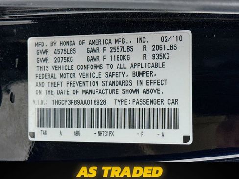 Used 2010 Honda Accord EX-L image 32