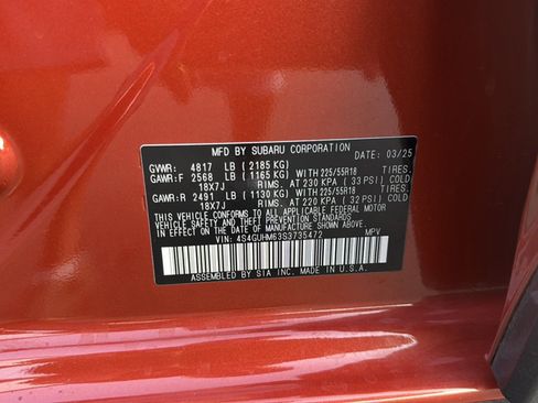 Certified 2025 Subaru Crosstrek 2.5i Limited w/ Popular Package #4A AWD/4WD image 48