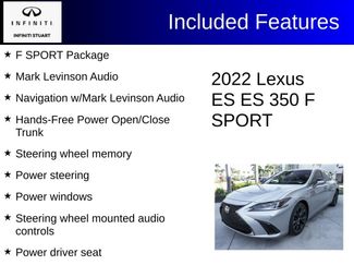 Used 2022 Lexus ES 350 F Sport w/ Accessory Package 2 video 2