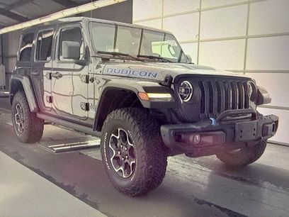 Used 2021 Jeep Wrangler Unlimited Rubicon 4xe w/ Steel Bumper Group