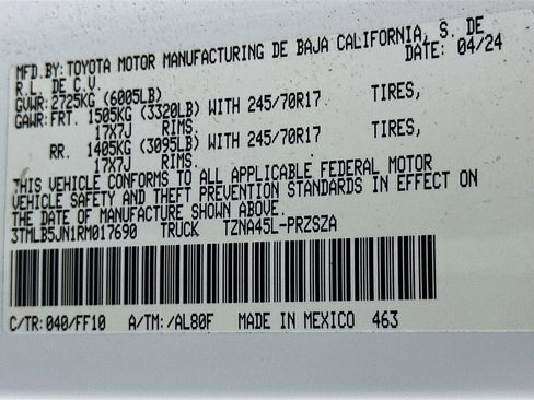 Used 2024 Toyota Tacoma SR5 image 12