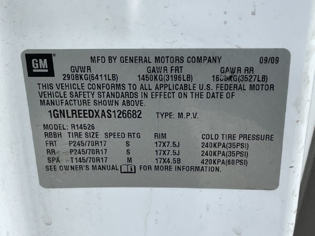 Used 2010 Chevrolet Traverse LS FWD image 15