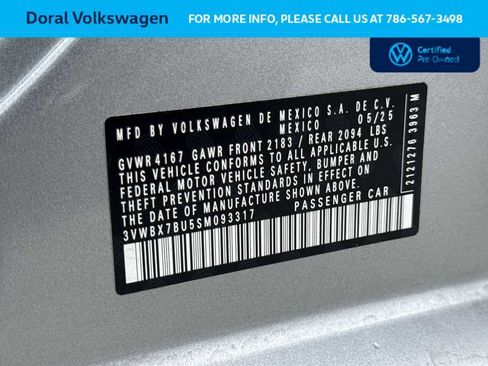 Used 2025 Volkswagen Jetta Sport FWD image 29