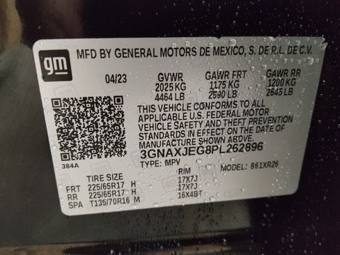 Used 2023 Chevrolet Equinox LT w/ LPO, Floor Liner Package FWD image 33