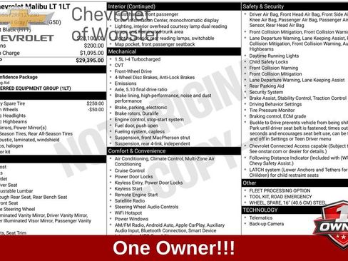 Used 2024 Chevrolet Malibu LT FWD image 1