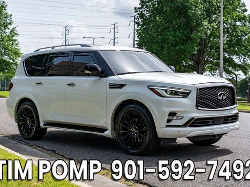 Used 2021 INFINITI QX80 Premium Select w/ All-Season Package RWD image 4