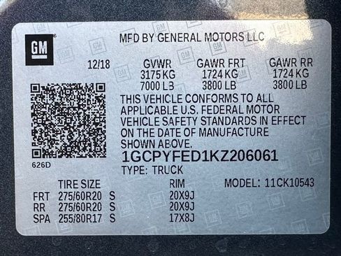 Used 2019 Chevrolet Silverado 1500 LT Trail Boss w/ Convenience Package image 35